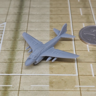 A6攻击机 树脂白模 1/350/700飞机战机微缩模型 AC402