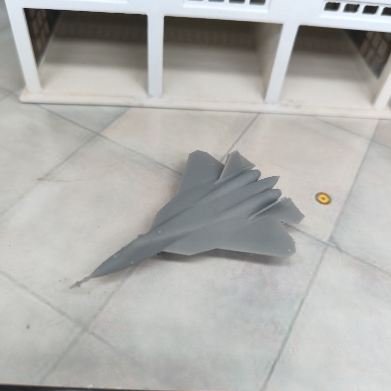 苏57战机 树脂白模 1/350/700飞机战机微缩模型 AC607