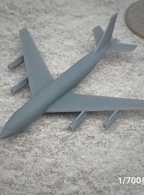 KC-135A加油机 树脂白模 1/350/700飞机战机微缩模型 AC428
