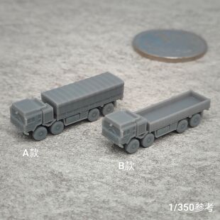 曼恩MAN 8×8军卡 树脂白模 1/350/700坦克战车微缩模型 TK101