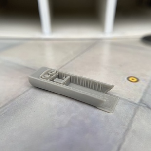 LCVP登陆艇 树脂白模 1/350/700船舶舰艇微缩模型 WS001