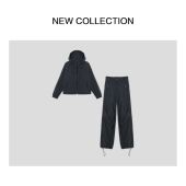 连帽外套 工装 裤 依尚街区潮酷时尚 套装 D3538067