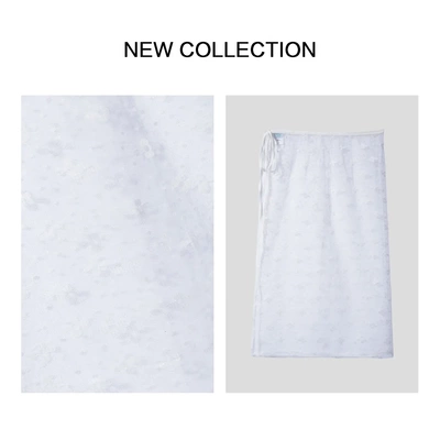 E1F28020优雅气质高腰A字半裙