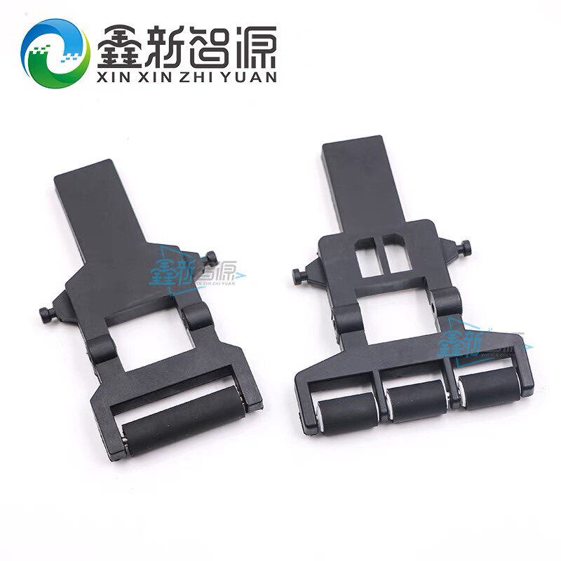 鑫新智源 黑迈奥威工正喷绘机压布轮压轮套件黑色支架走纸轮