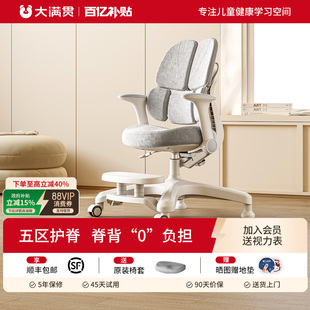 大满贯捉腰椅儿童学习椅小学生家用可升降写字椅矫正坐姿专用座椅