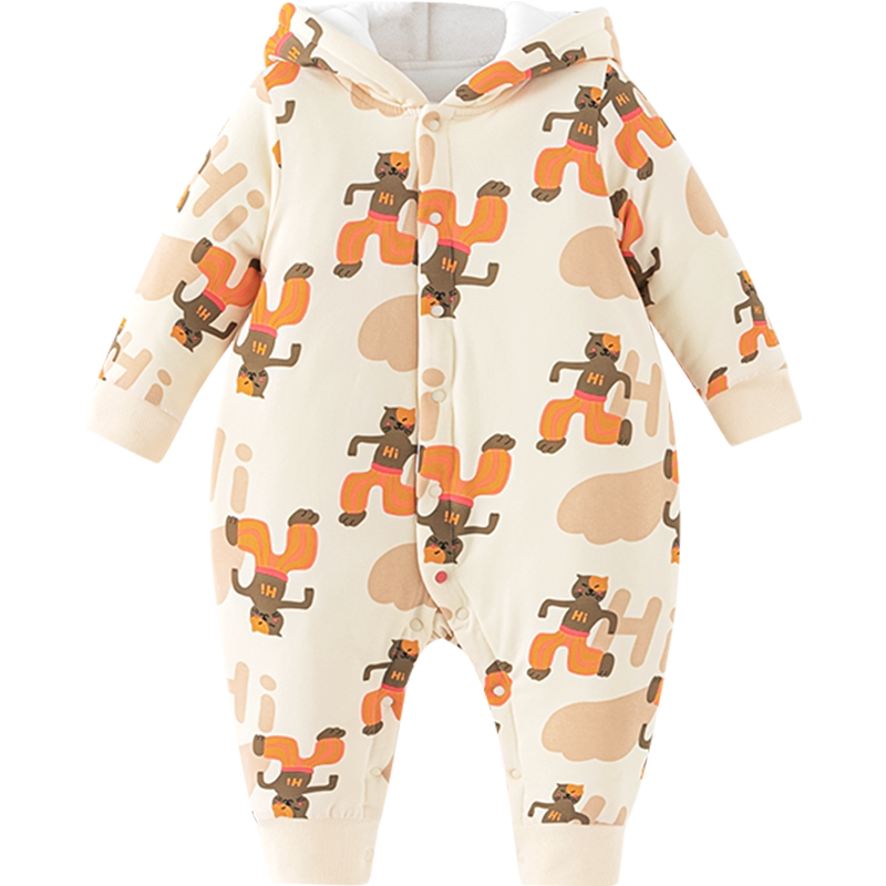 婴儿棉服连体衣冬季保暖棉店