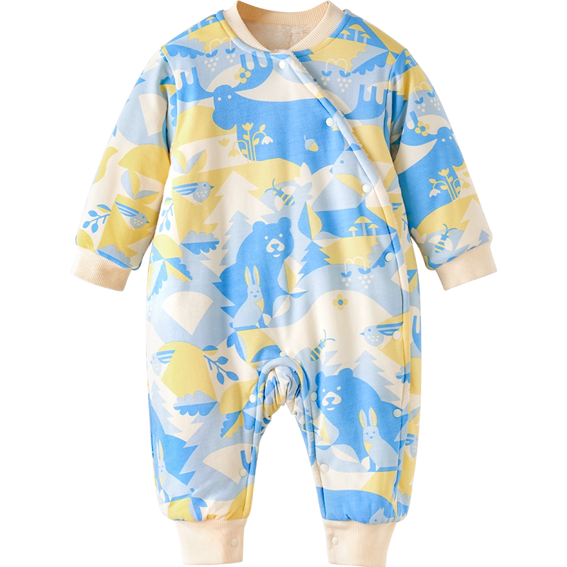 婴儿棉服哈衣保暖冬季棉店