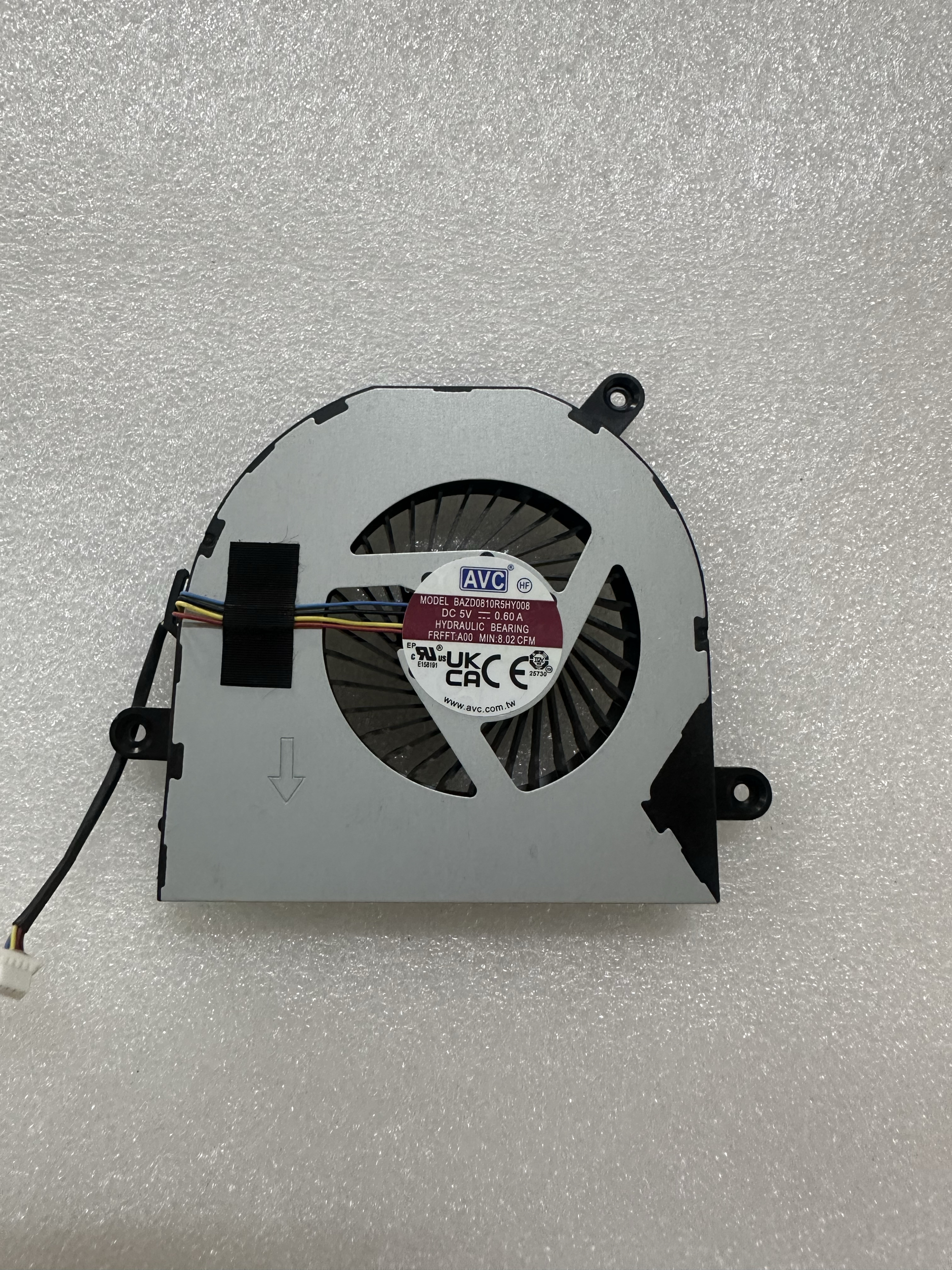 适用 D0Y80 FRFFT Dell Inspiron 7710 5410 风扇BAZD0810R5HY008