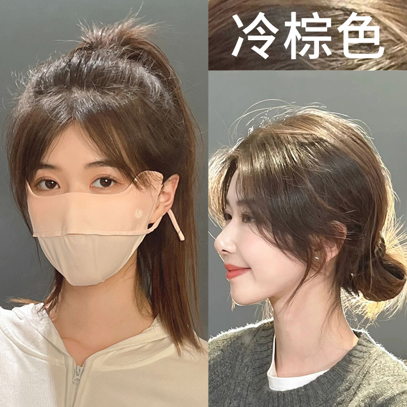 日本花王植物泡沫染发剂遮盖白发