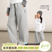 儿童休闲裤 NORNOR陈大猪童装 女大童运动卫裤 子春秋薄款 洋气 女童裤