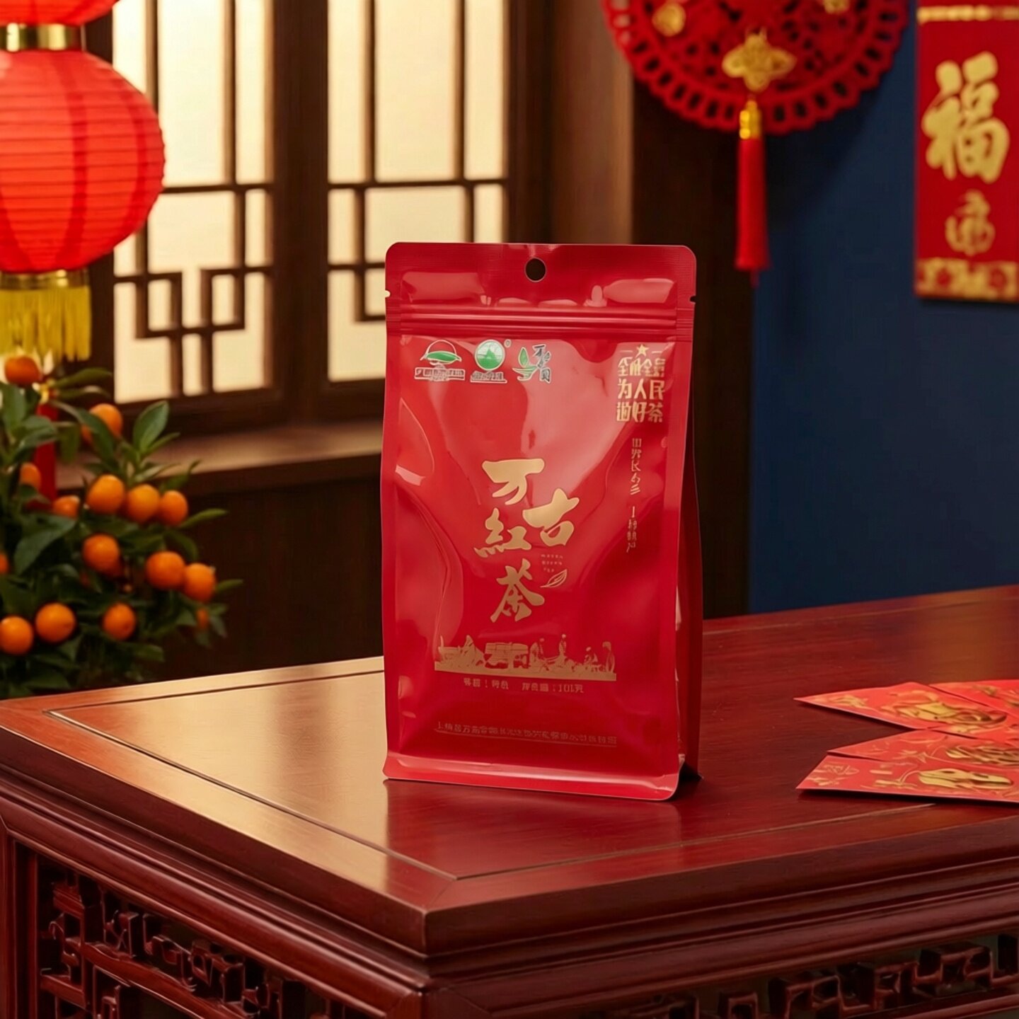 广西农垦上林特级万古红茶（工夫红茶）100g袋装鲜美甘甜顺丰包邮