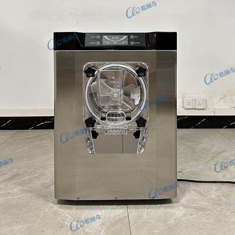 i广东豆沙牛乳沙冰机连锁饮品店硬质雪糕机挖球式全自动沙冰机