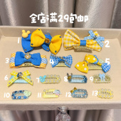 春天新款 原创宠物发夹高端定制BB夹约克夏比熊狗狗发夹不锈钢发夹