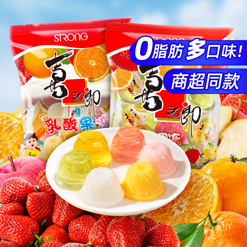喜之郎什锦乳酸果冻360g