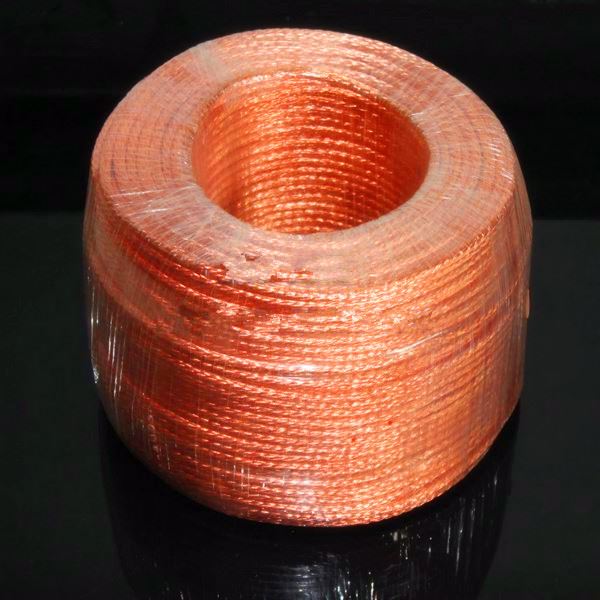 裸铜线平方导电带25铜绳子