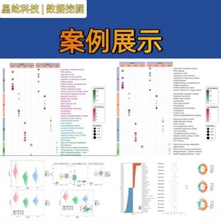 GEO单细胞转录组测序 生信分析火山图绘制实验孟德尔TCGA