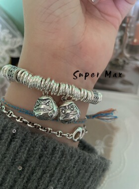 银圈小众925纯银原创设计