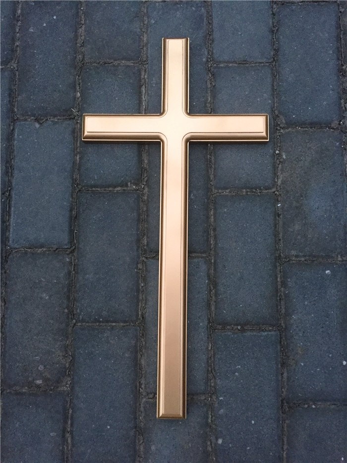 挂墙实木十字架金色客厅壁挂