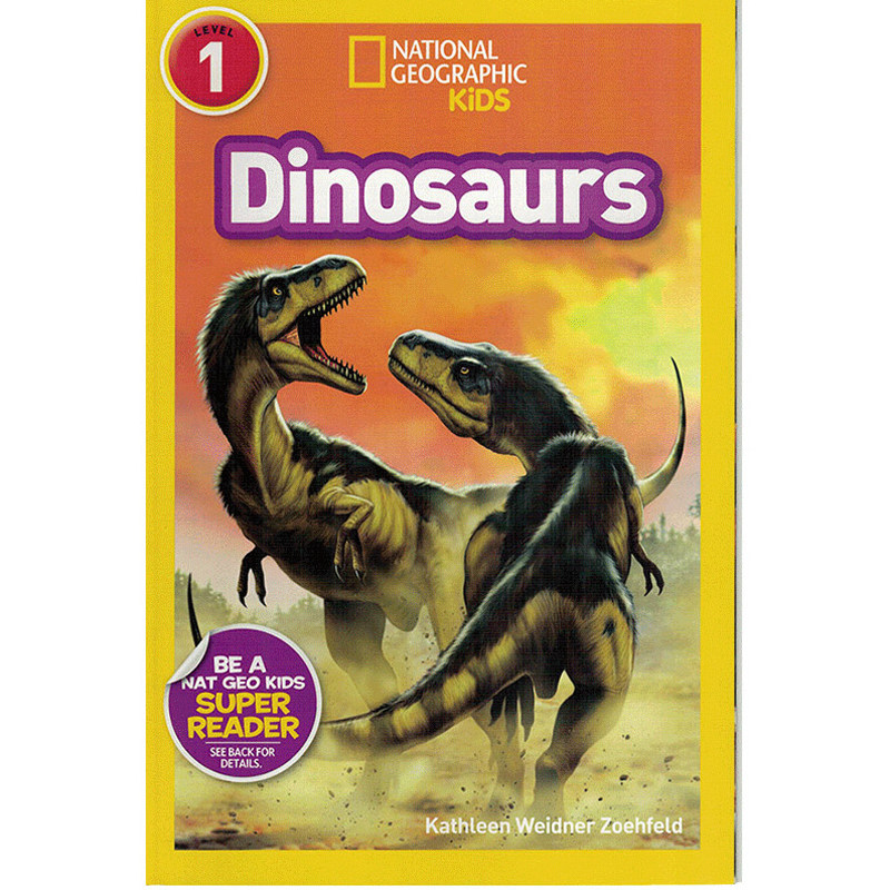 美国国家地理Level1恐龙英文原版