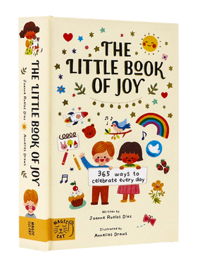 Annelies Draws小书系列 快乐小书 每一天值得庆祝的事 英文原版绘本 365 Ways to Celebrate Every Day 儿童英语全彩图画书 精装