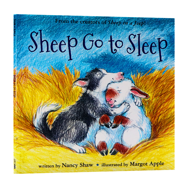 小羊去睡觉英文原版绘