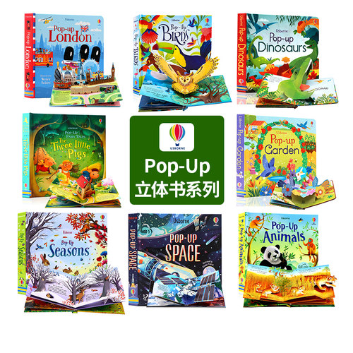 Usborne出版Pop-Up立体书系列