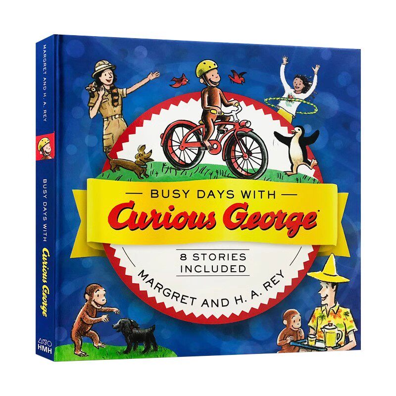 好奇猴乔治8个故事合集