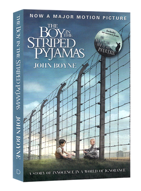 英文原版小说 穿条纹衣服睡衣的男孩 The Boy in the Striped Pyjamas Pajamas 青少年课外英语阅读畅销书学校推荐读物 John Boyne