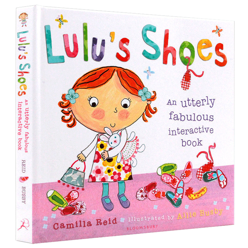 露露的鞋子英文原版绘本