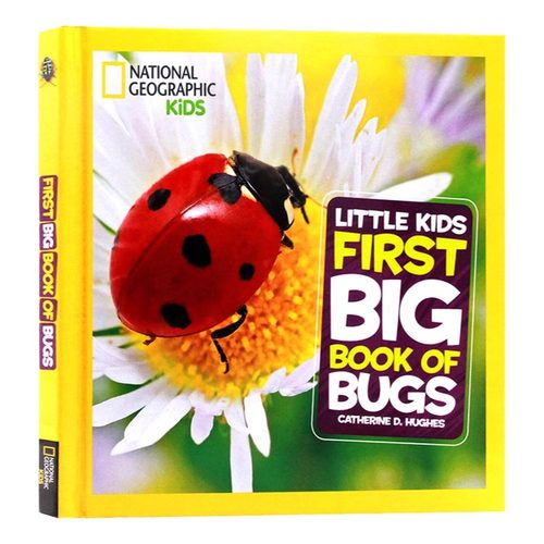 美国国家地理儿童百科昆虫英文原版进口绘本 National Geographic Little Kids First Big Book of Bugs 儿童百科书精装大开本