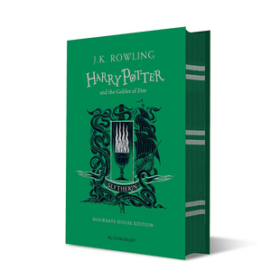 Fire Goblet and Slytherin Harry 哈利波特与火焰杯20周年纪念版 Potter 斯莱特林 Edition英文原版 J.K. 小说 精装 the Rowling