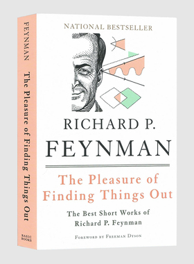 发现事物的乐趣英文原版 The Pleasure of Finding Things Out 费曼演讲访谈集科普读物物理学诺贝尔物理学奖得主费曼演讲实录