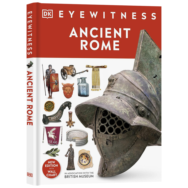 DK出品 古罗马英文原版 Ancient Rome DK Eyewitn