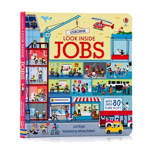 看里面系列工作英文原版绘本