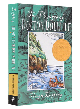 杜立特医生航海记 进口英文原版小说 The Voyages of Doctor Dolittle  纽伯瑞金奖 儿童文学 青少年课外读物