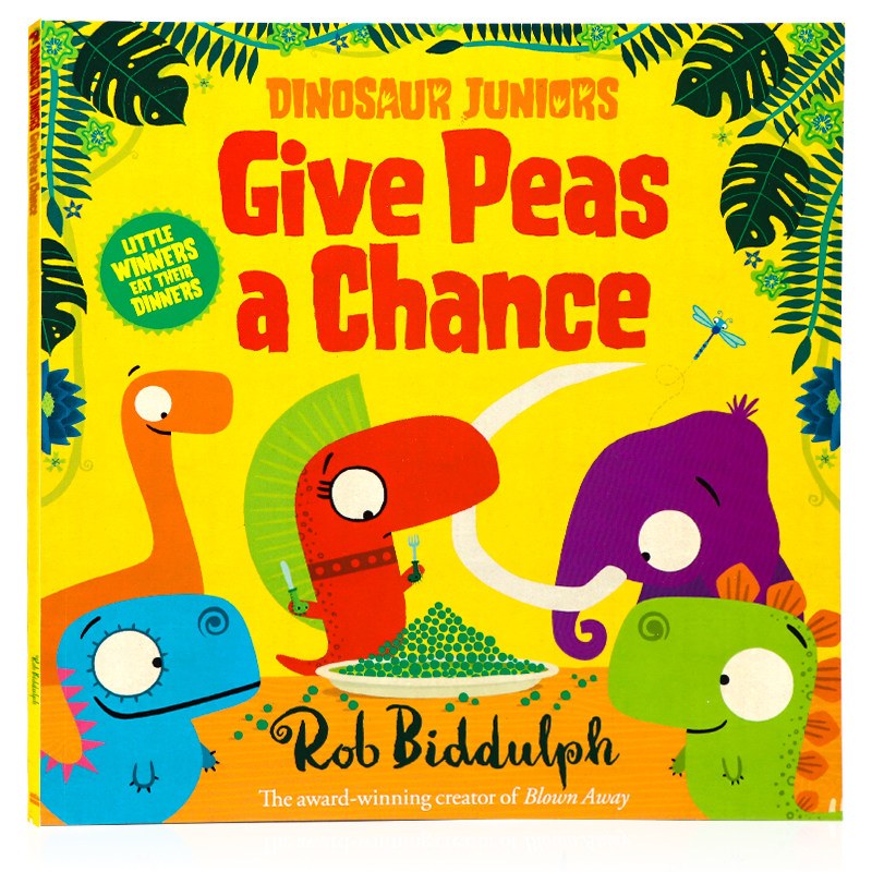 dinosaur juniors恐龙系列2 give peas a chance 给豌豆一个机会 英文