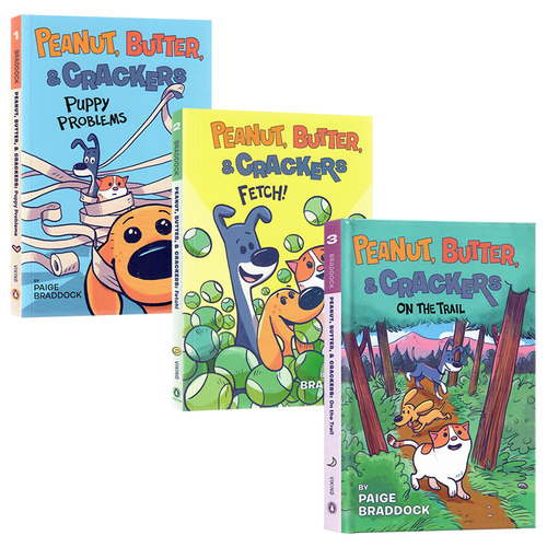 花生，黄油和饼干系列3本