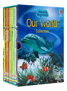 初学者科普系列 初探我们的世界10册礼盒 英文原版 Usborne Beginners Our World 尤斯伯恩 少儿科学科普绘本图画书