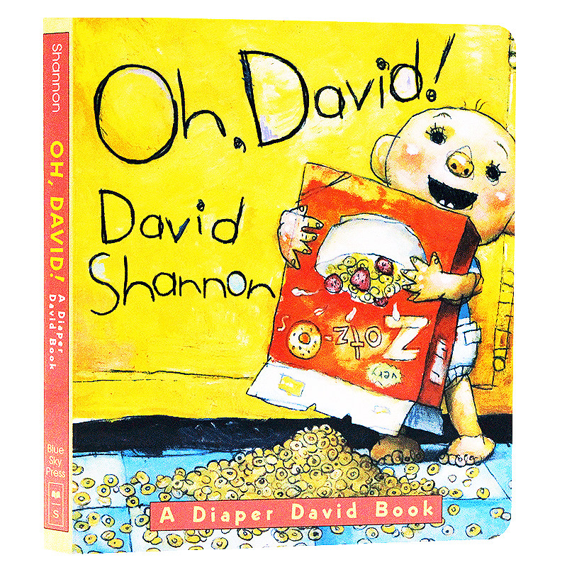 大卫 英文原版绘本 no david 大卫不可以 大卫香农 oh david 吴敏兰