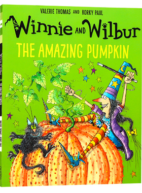 万圣节主题绘本女巫温妮系列神奇的南瓜英文原版绘本Winnie and Wilbur The Amazing Pumpkin 吴敏兰书单图画Oxford牛津大学出版社