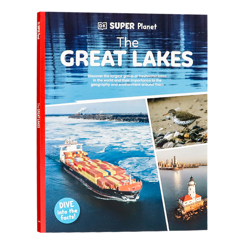 DK超阅星球五大湖区英文原版