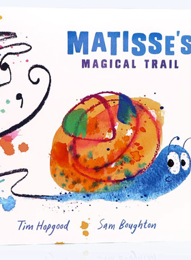 牛津精品绘本 马蒂斯的神奇足迹 英文原版绘本 Matisse's Magical Trail 儿童想象力创造力培养艺术启蒙认知图画书平装Tim Hopgood