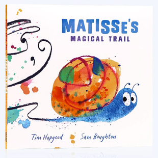 儿童想象力创造力培养艺术启蒙认知图画书平装 Hopgood 英文原版 Magical Matisse 神奇足迹 绘本 Tim 牛津精品绘本 Trail 马蒂斯