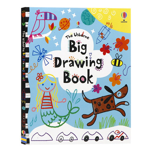 Usborne出品大大绘画书英文原版