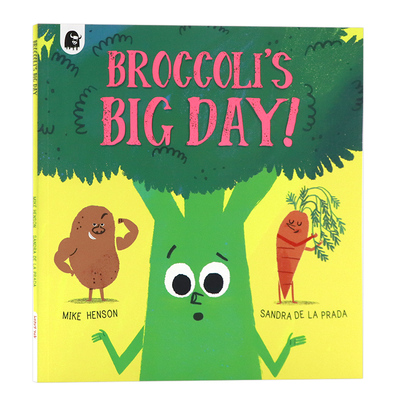 西兰花的大日子英文原版绘本