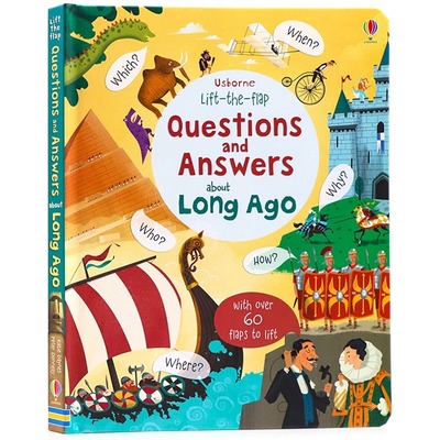 Usborne揭秘古代英文原版绘本