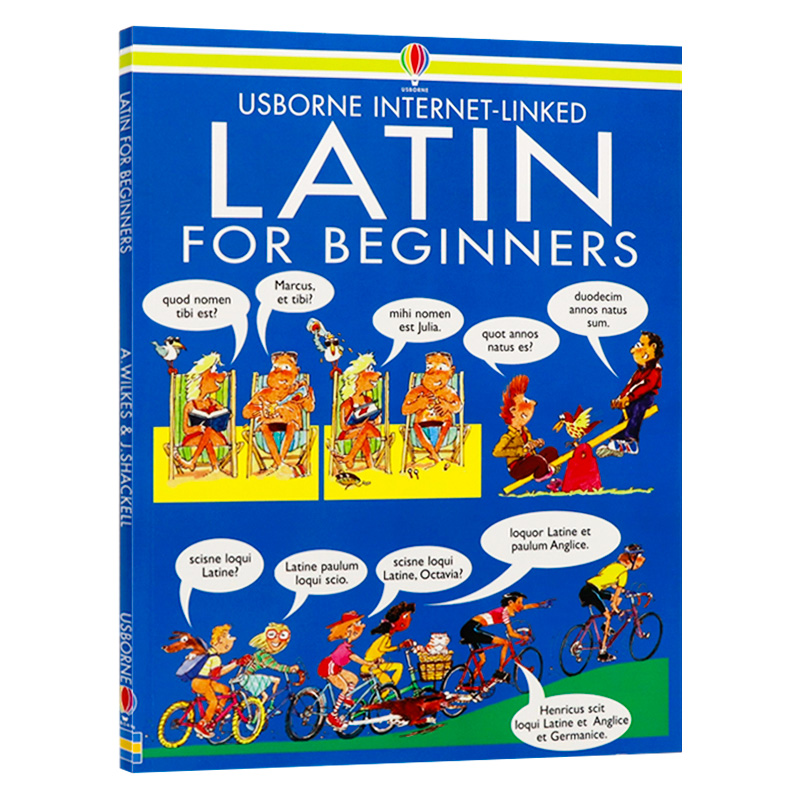 拉丁语初学者 英文原版 Latin for Beginners 双语原版书籍 平装 小语种学习工具书教材插图 Angela WilkesJohn Shackell 课外学习
