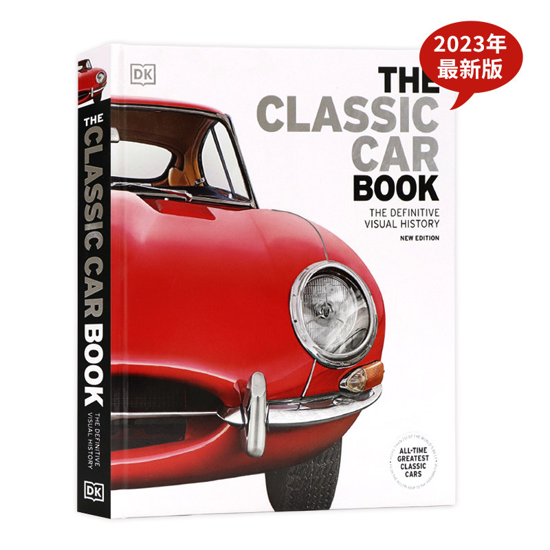DK经典汽车视觉图解百科 英文原版 The Classic Car Book 汽车科普指南历史图鉴精装大开全彩精装插图DK百科系列Giles Chapman