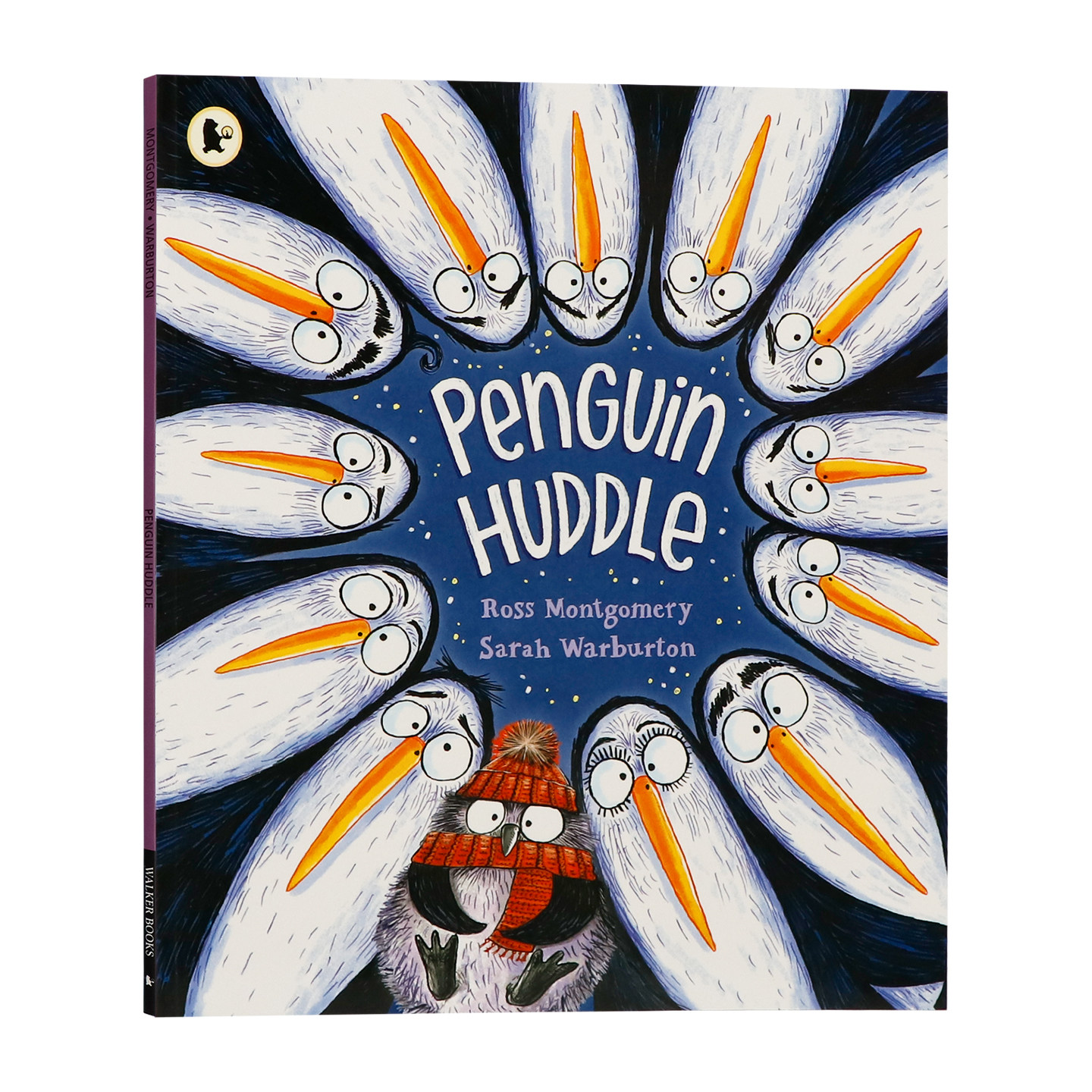 抱团的企鹅英文原版绘本 Penguin Huddle 团结友谊主题亲子睡前共读幼儿园趣味故事 南极企鹅冒险搞笑图画书 罗斯蒙哥马利获奖作品