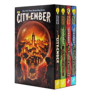 微光之城1-4册盒装 英文原版小说 The City of Ember Complete Boxed Set 儿童文学课外英语读物eanne DuPrau珍妮杜普洛 学校推荐